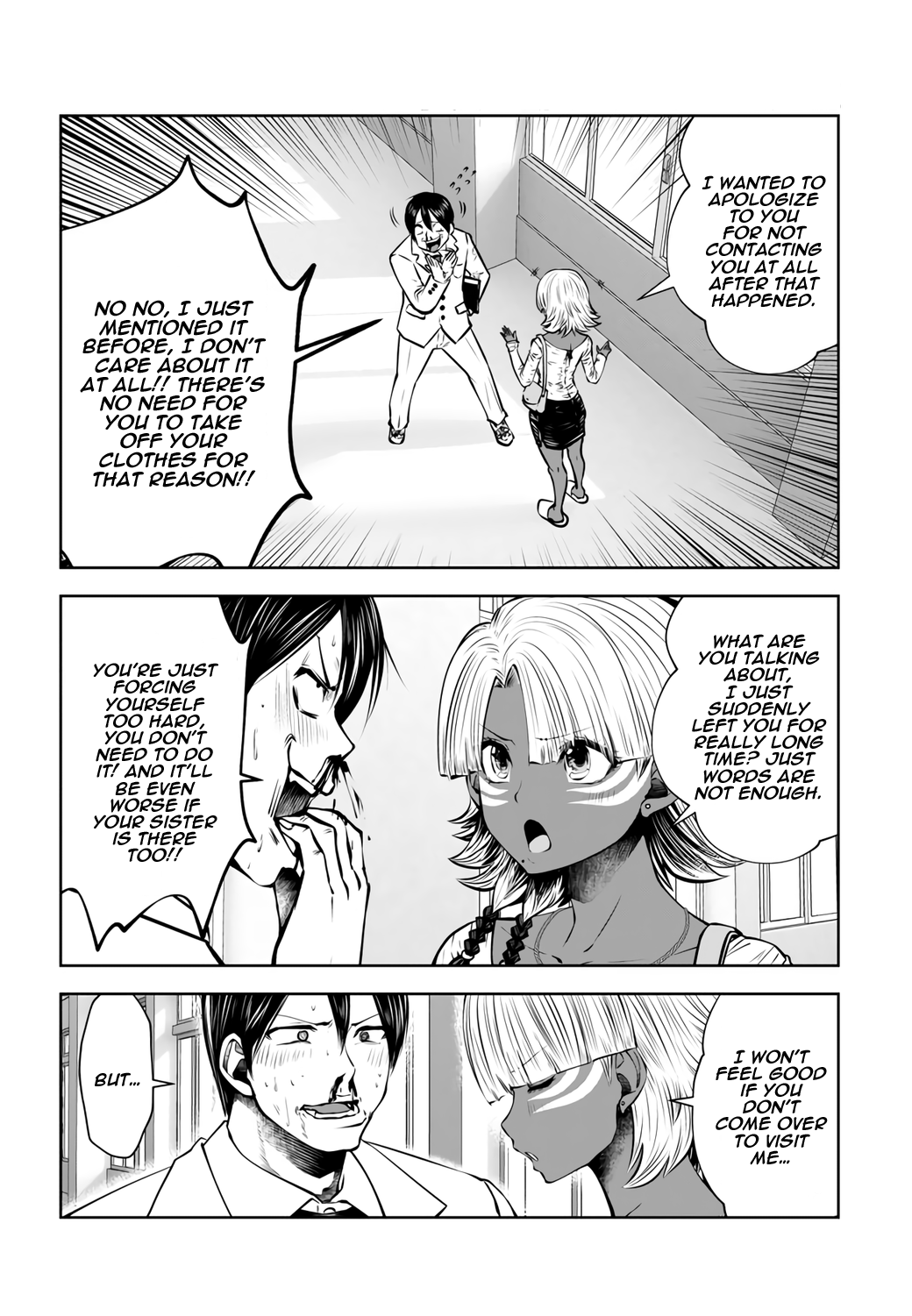 Burakku Gakkou ni Tsutomete Shimatta Sensei chapter 19.2 - page 3