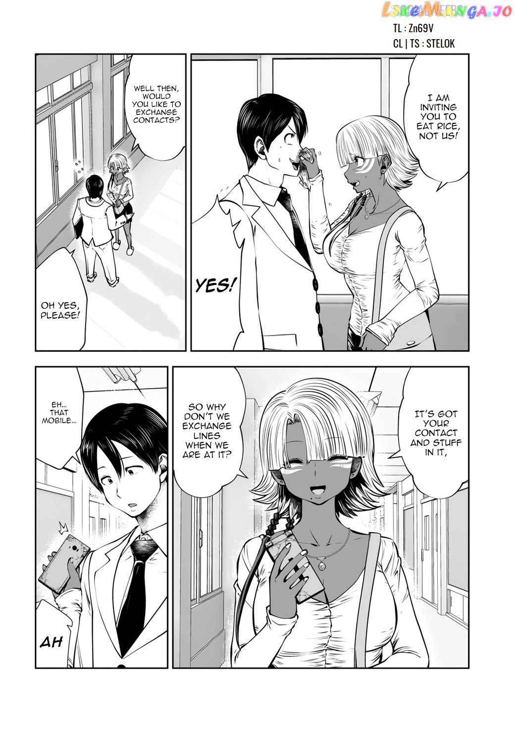 Burakku Gakkou ni Tsutomete Shimatta Sensei chapter 19.3 - page 1