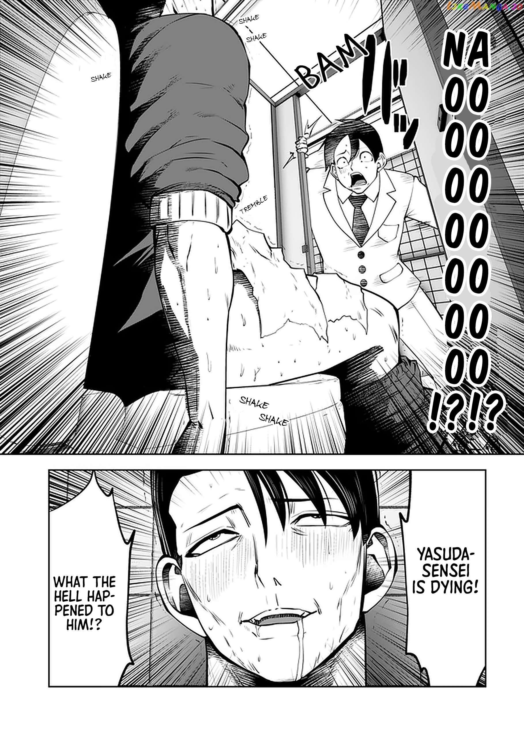 Burakku Gakkou ni Tsutomete Shimatta Sensei chapter 20.2 - page 5