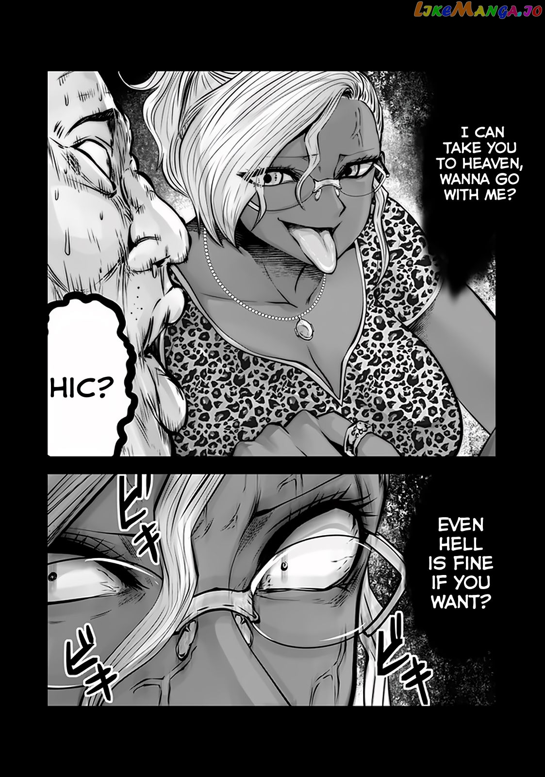 Burakku Gakkou ni Tsutomete Shimatta Sensei chapter 21.4 - page 4