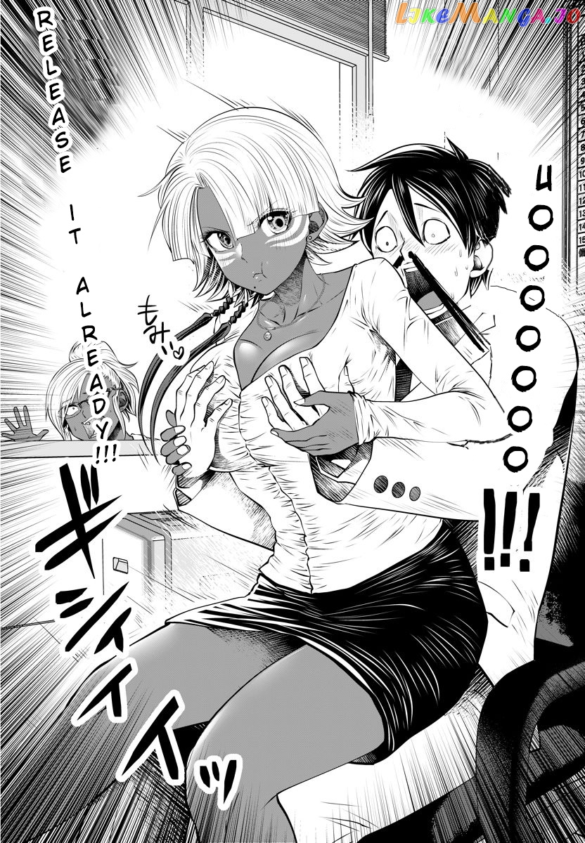 Burakku Gakkou ni Tsutomete Shimatta Sensei chapter 14.1 - page 11