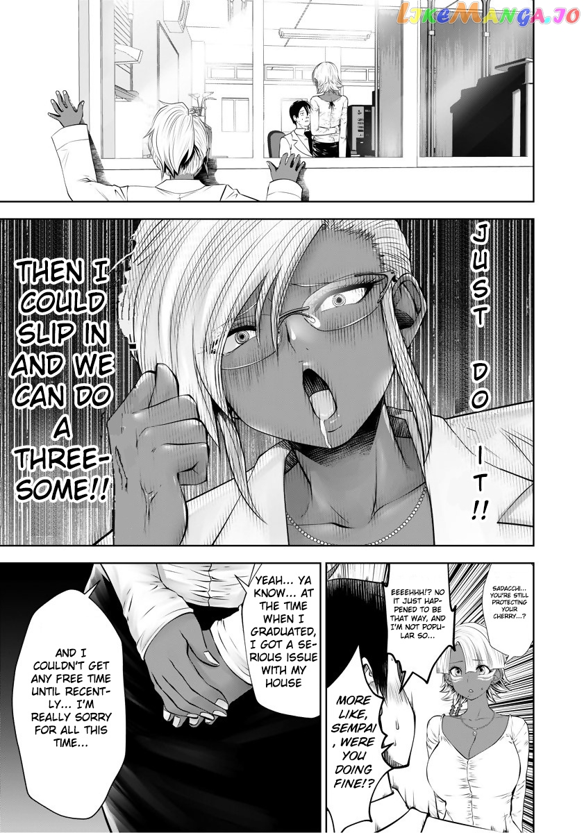 Burakku Gakkou ni Tsutomete Shimatta Sensei chapter 14.1 - page 4