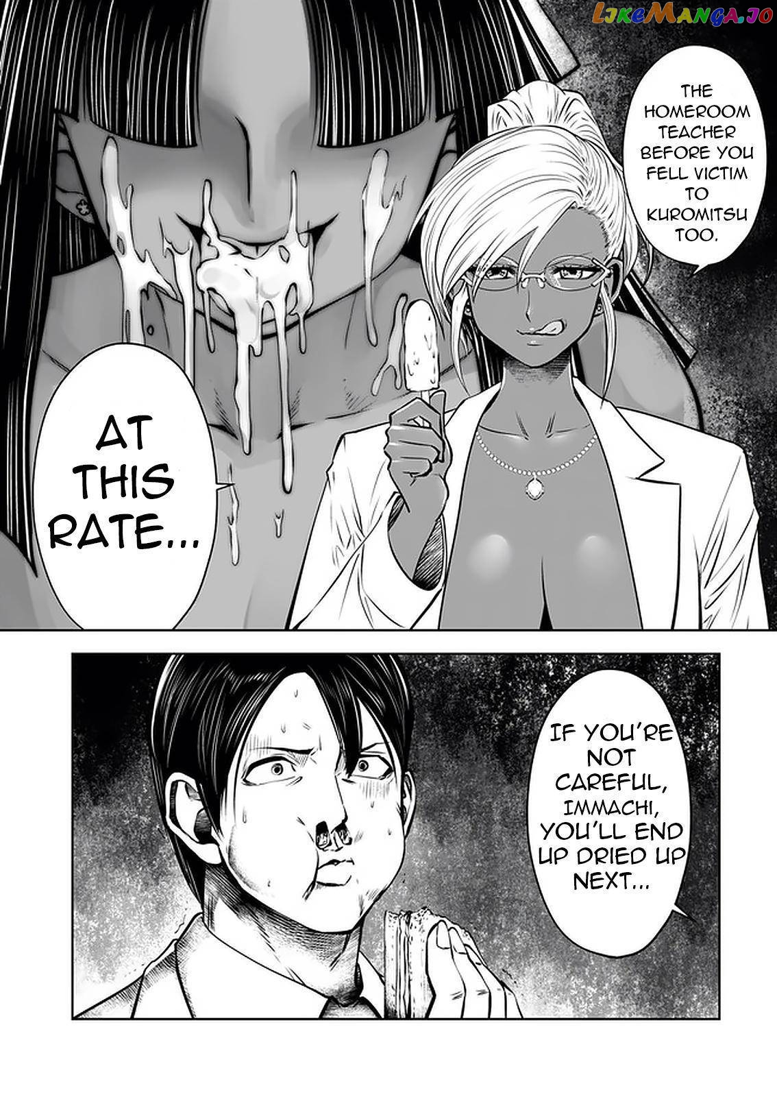Burakku Gakkou ni Tsutomete Shimatta Sensei chapter 22 - page 3