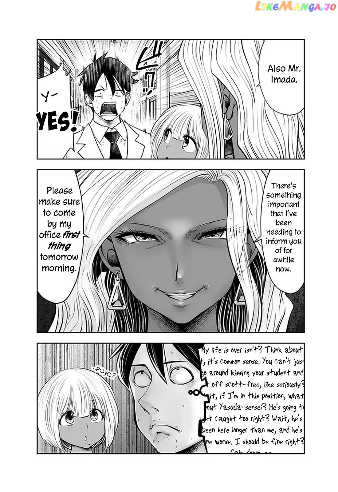 Burakku Gakkou ni Tsutomete Shimatta Sensei chapter 24 - page 6