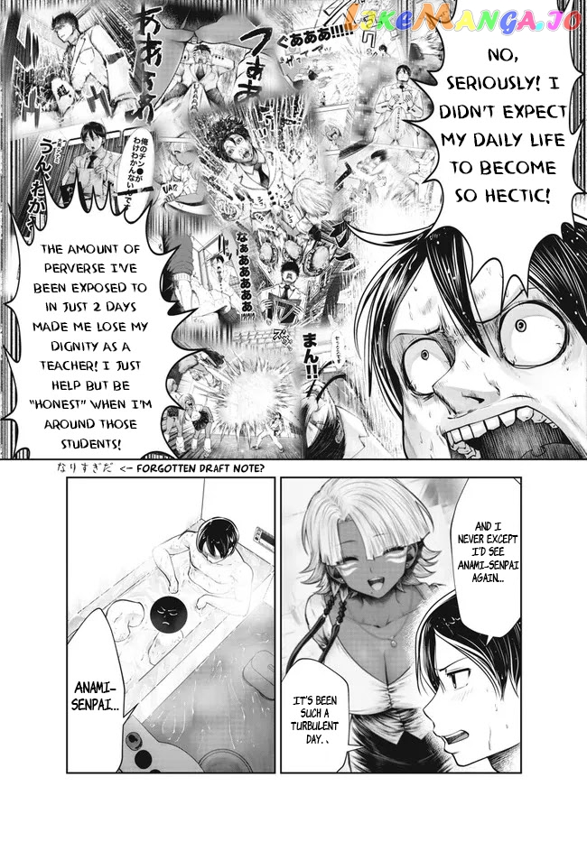 Burakku Gakkou ni Tsutomete Shimatta Sensei chapter 27 - page 20