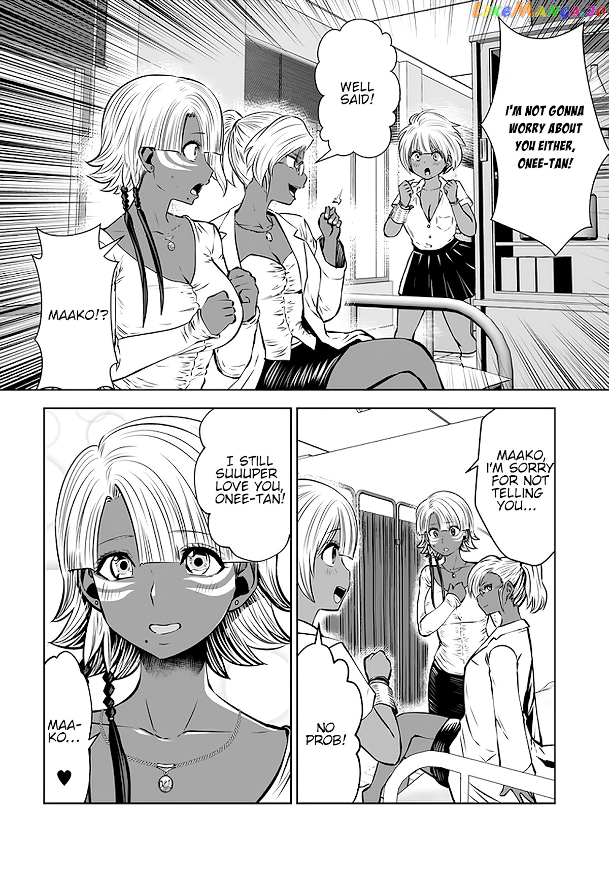 Burakku Gakkou ni Tsutomete Shimatta Sensei chapter 17.1 - page 3