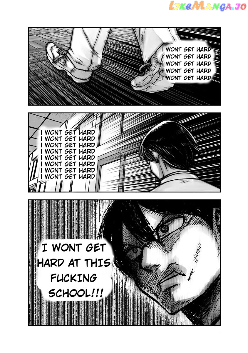 Burakku Gakkou ni Tsutomete Shimatta Sensei chapter 30 - page 12