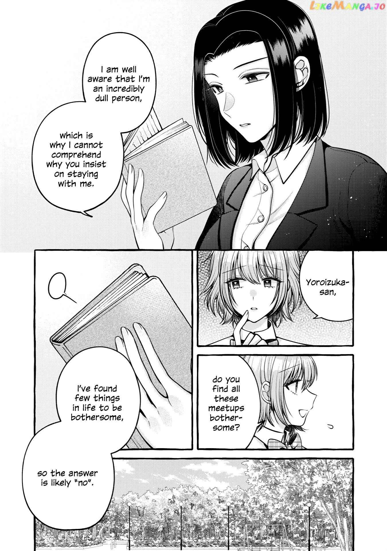 Yoroizuka-San Wo Baburasetai chapter 9.2 - page 11