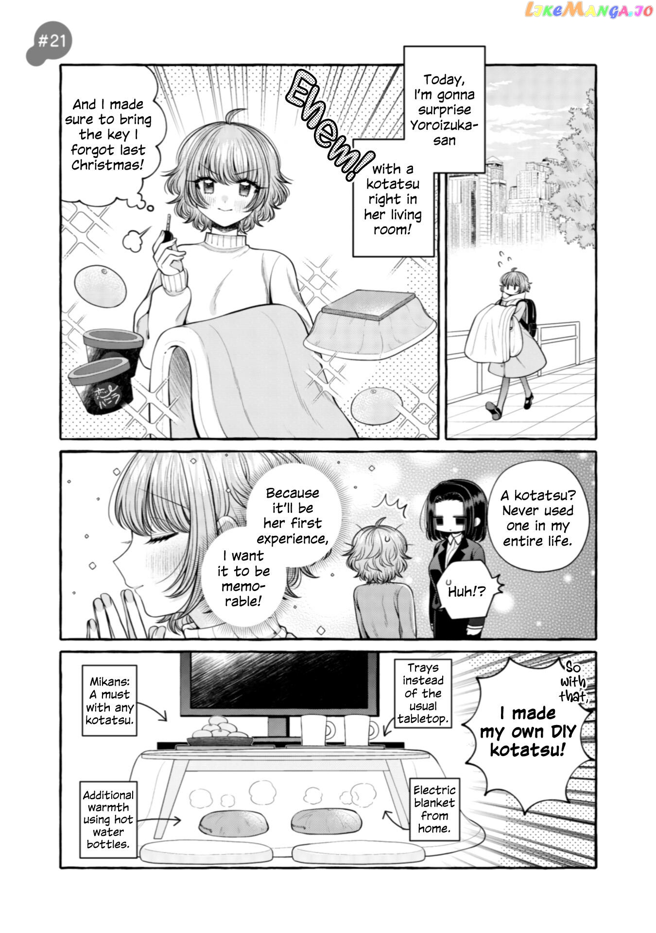 Yoroizuka-San Wo Baburasetai chapter 21 - page 1
