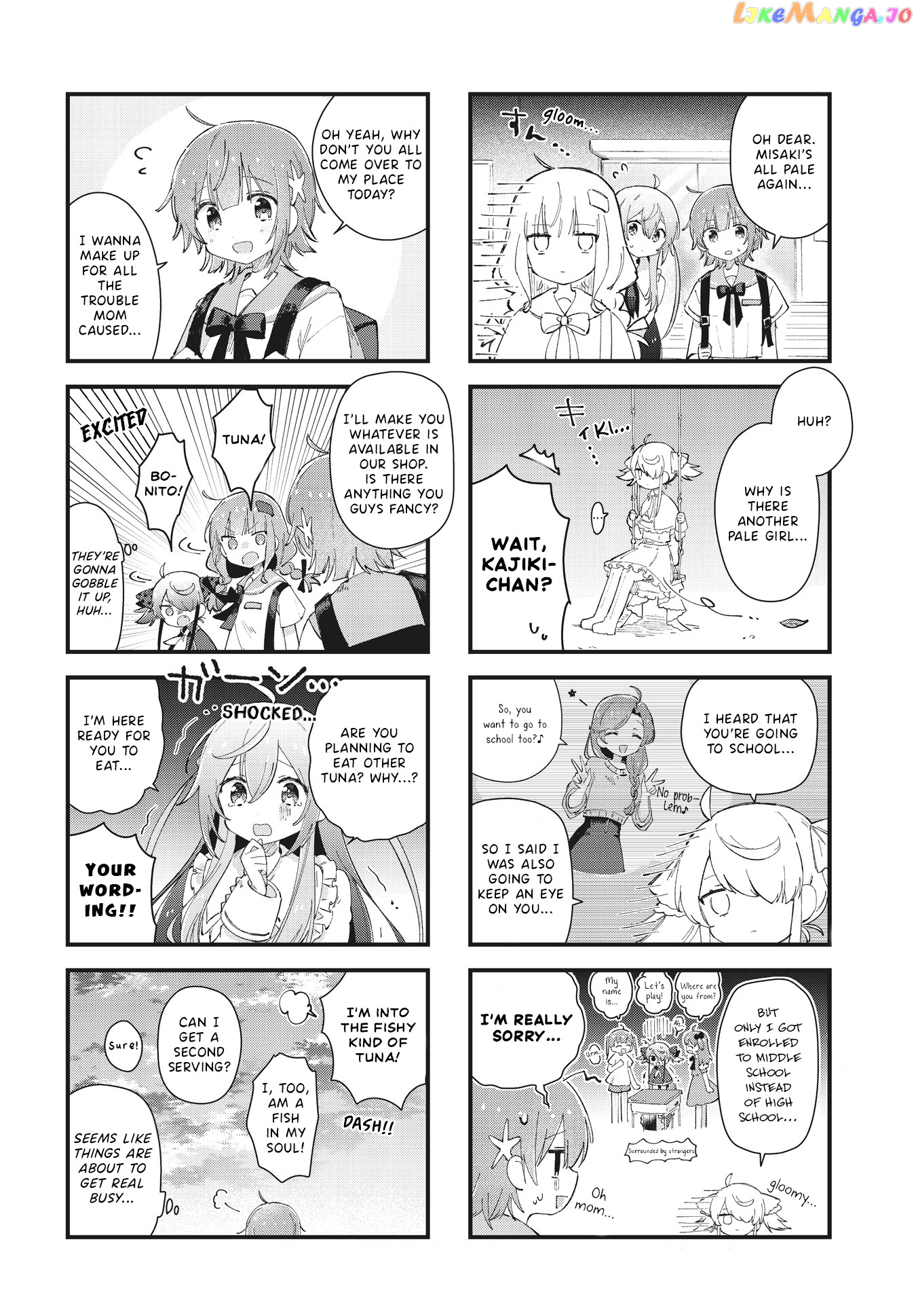 Maguro-Chan Wa Taberaretai! chapter 4 - page 8