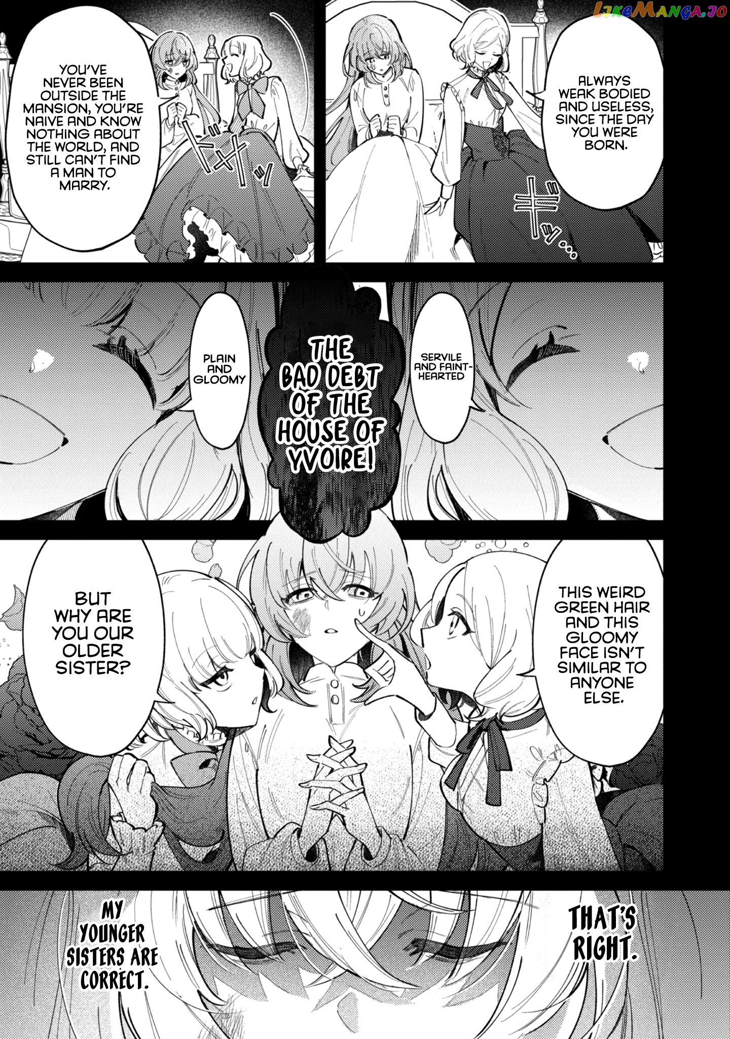 I Reincarnated As A Faint Hearted Countess chapter 1 - page 8