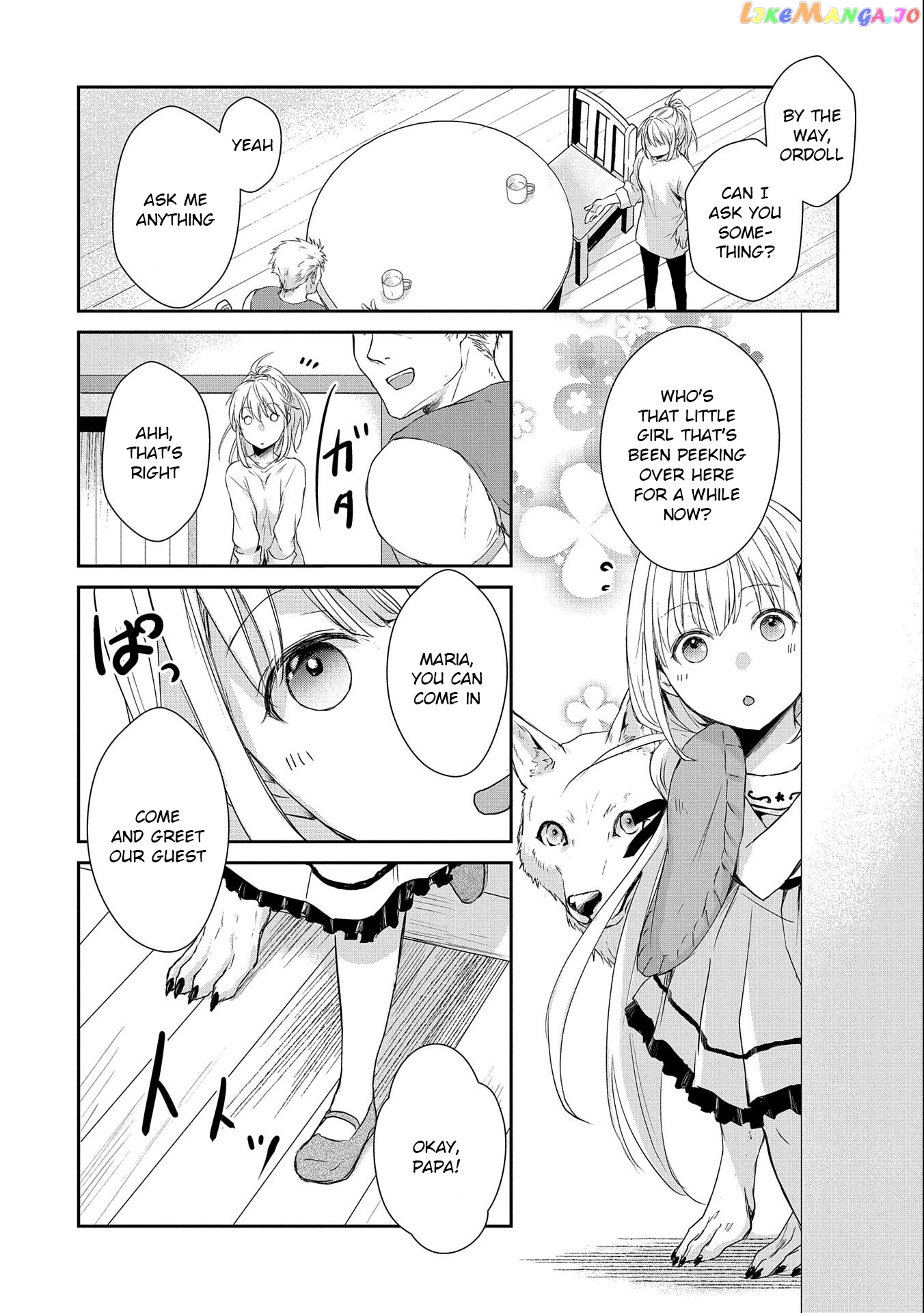 A Man Called A "war Demon" Picks Up A Daughter When He's "assassinated" By The Royal Family And Start A Slow Life Together chapter 4 - page 22