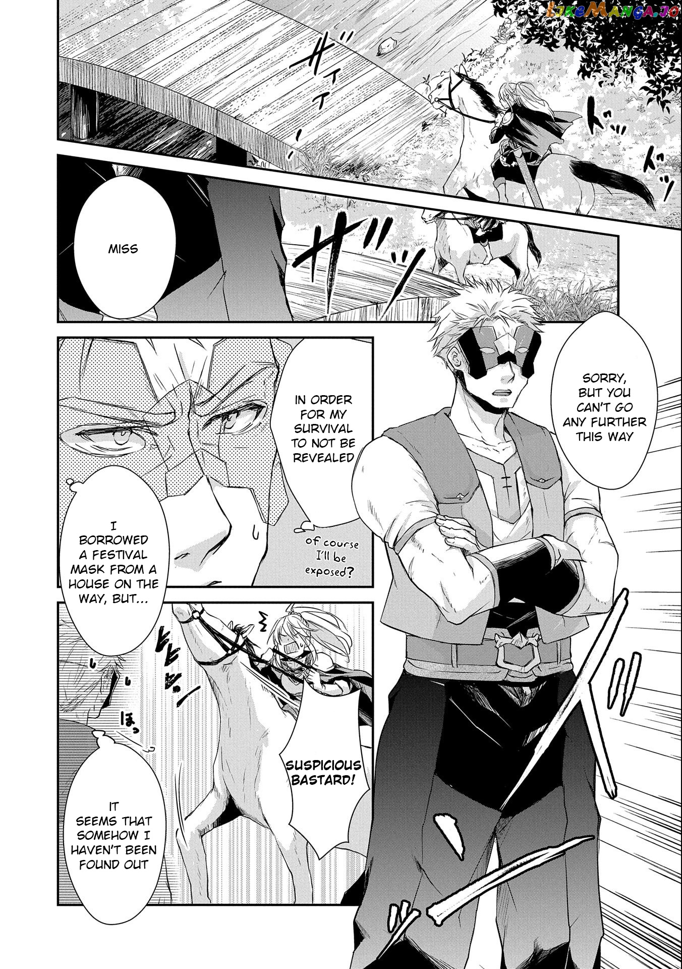 A Man Called A "war Demon" Picks Up A Daughter When He's "assassinated" By The Royal Family And Start A Slow Life Together chapter 4 - page 4