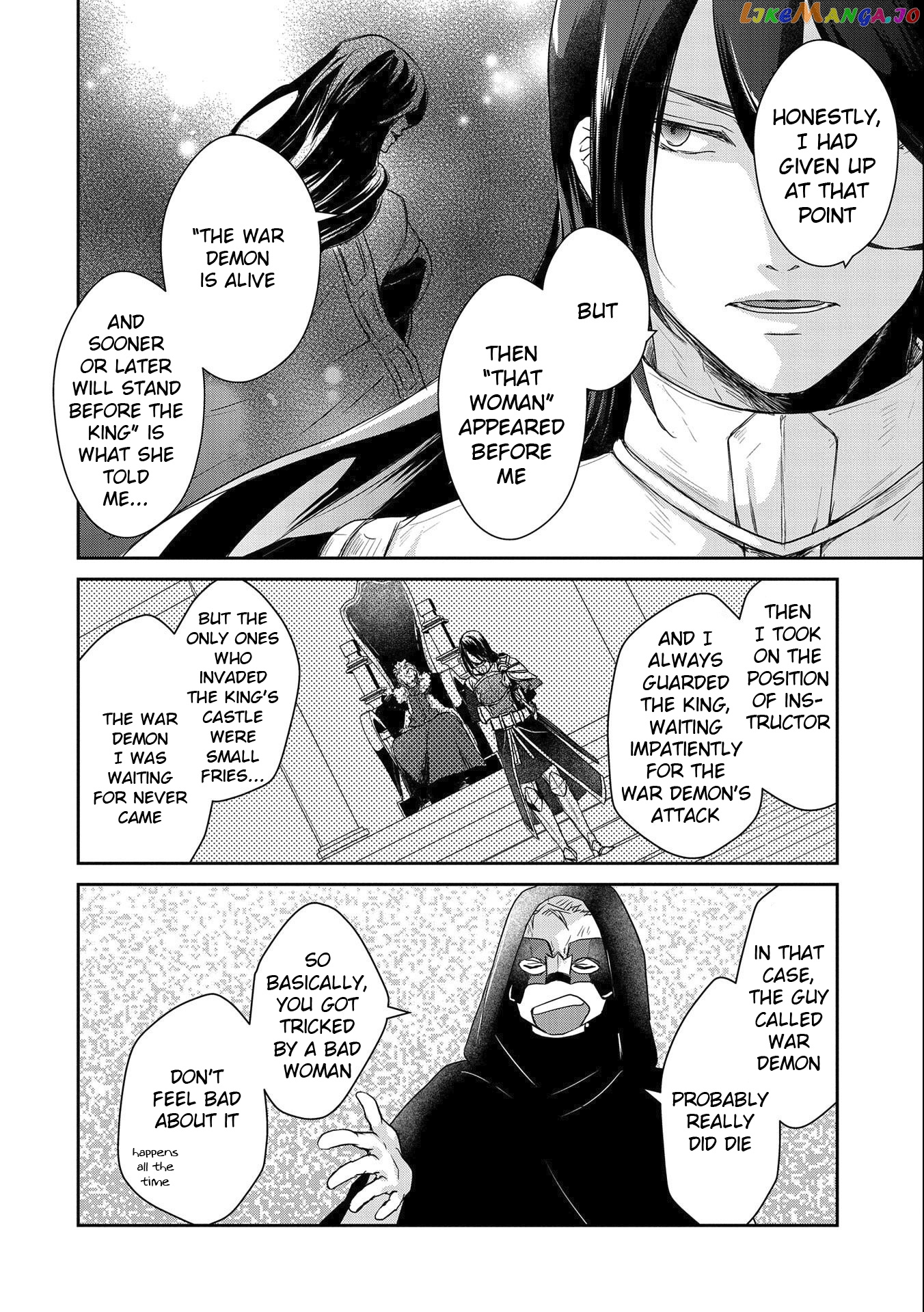 A Man Called A "war Demon" Picks Up A Daughter When He's "assassinated" By The Royal Family And Start A Slow Life Together chapter 16 - page 20