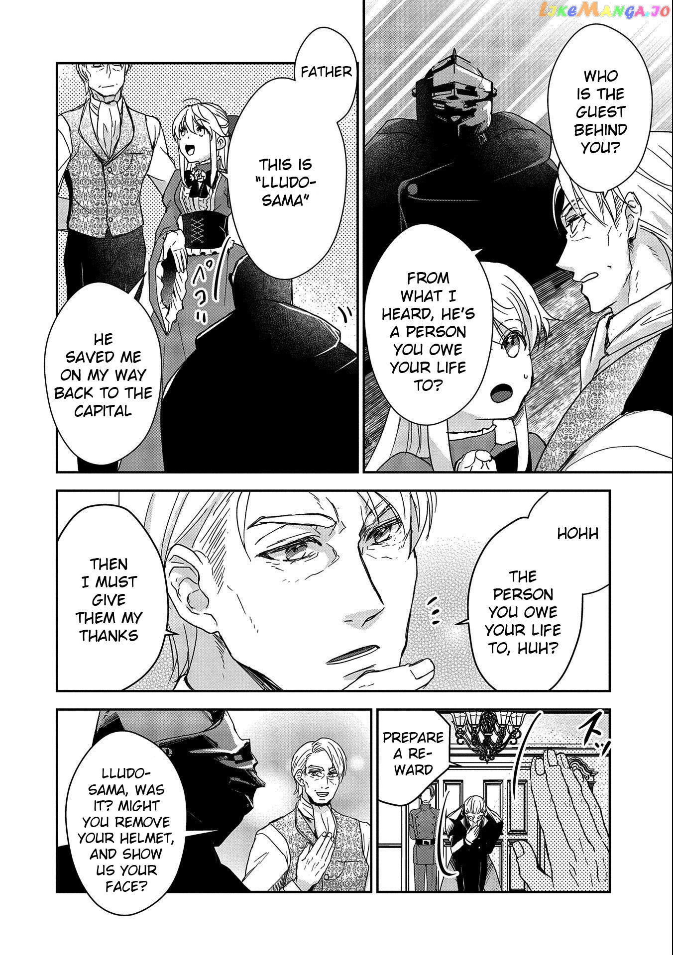 A Man Called A "war Demon" Picks Up A Daughter When He's "assassinated" By The Royal Family And Start A Slow Life Together chapter 27 - page 6