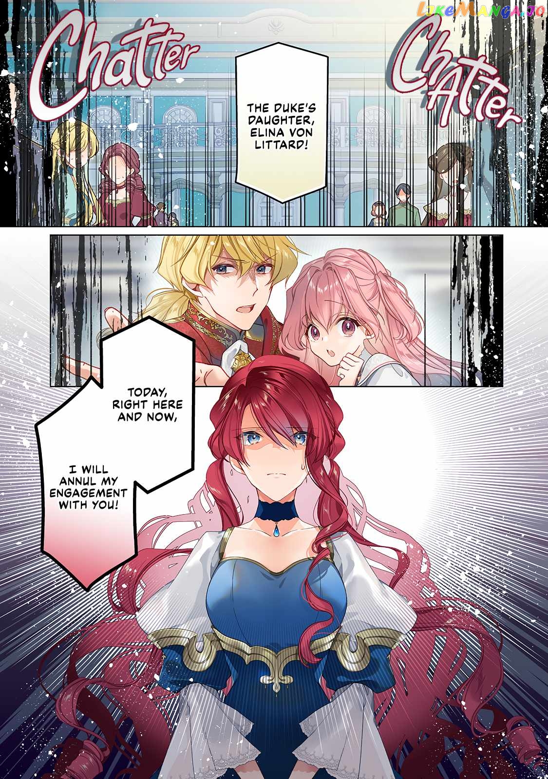 The Rubelia Kingdom’s Tale ~ I Ended Up Cleaning My Younger Cousin’s Mess ~ chapter 1 - page 1