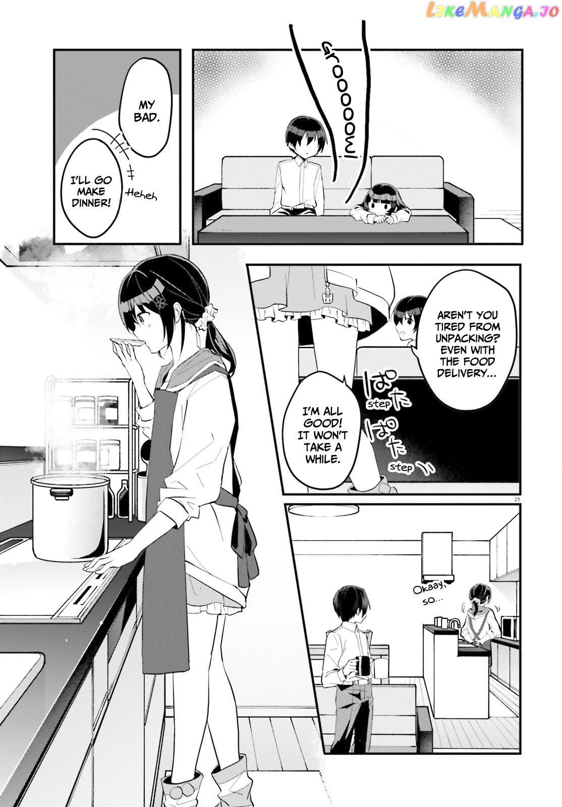 The Plain-Looking Girl, Who Became My Fiancée, Is Only Cute At Home chapter 4 - page 22