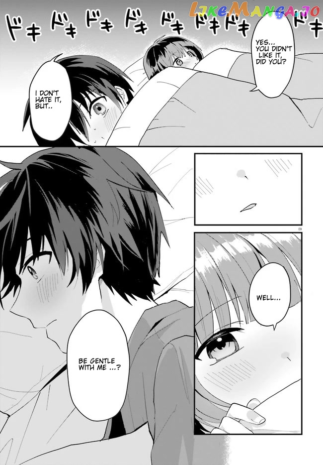 The Plain-Looking Girl, Who Became My Fiancée, Is Only Cute At Home chapter 5 - page 9