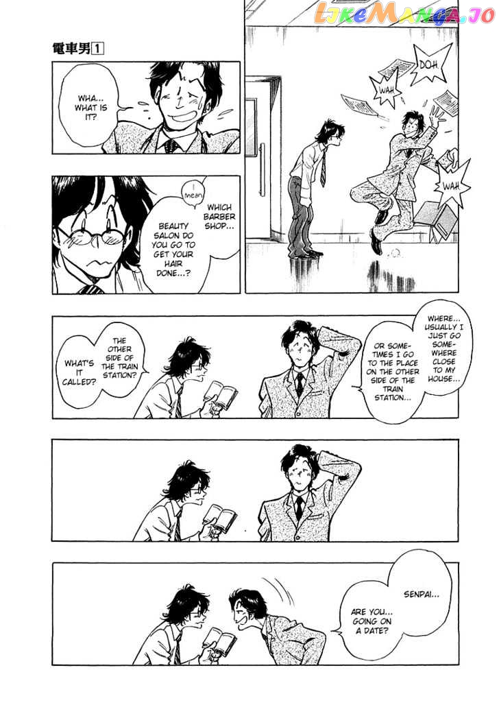 Densha Otoko – Net Hatsu, Kakueki Teisha No Love Story chapter 5 - page 4