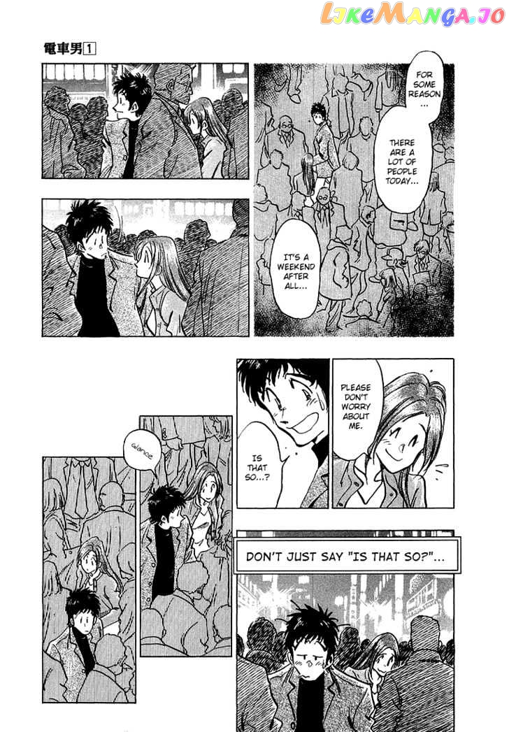 Densha Otoko – Net Hatsu, Kakueki Teisha No Love Story chapter 6 - page 8