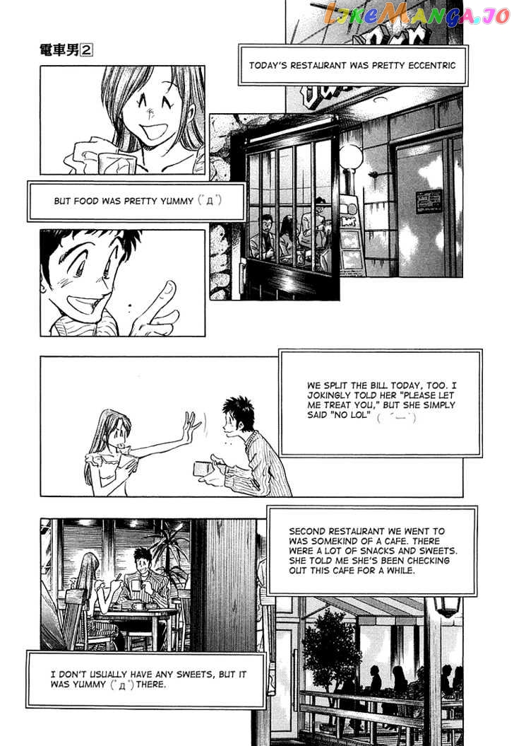 Densha Otoko – Net Hatsu, Kakueki Teisha No Love Story chapter 11 - page 13