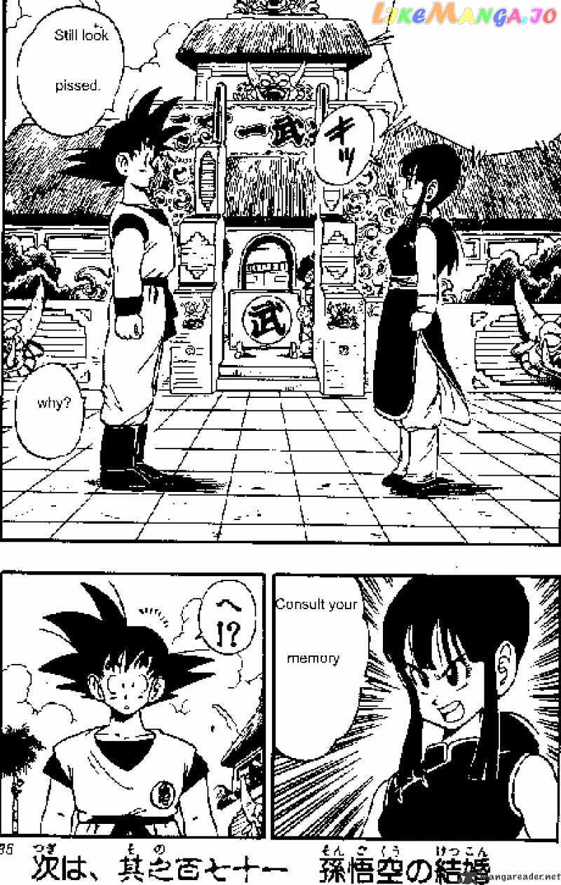 Dragon Ball chapter 170 - page 14