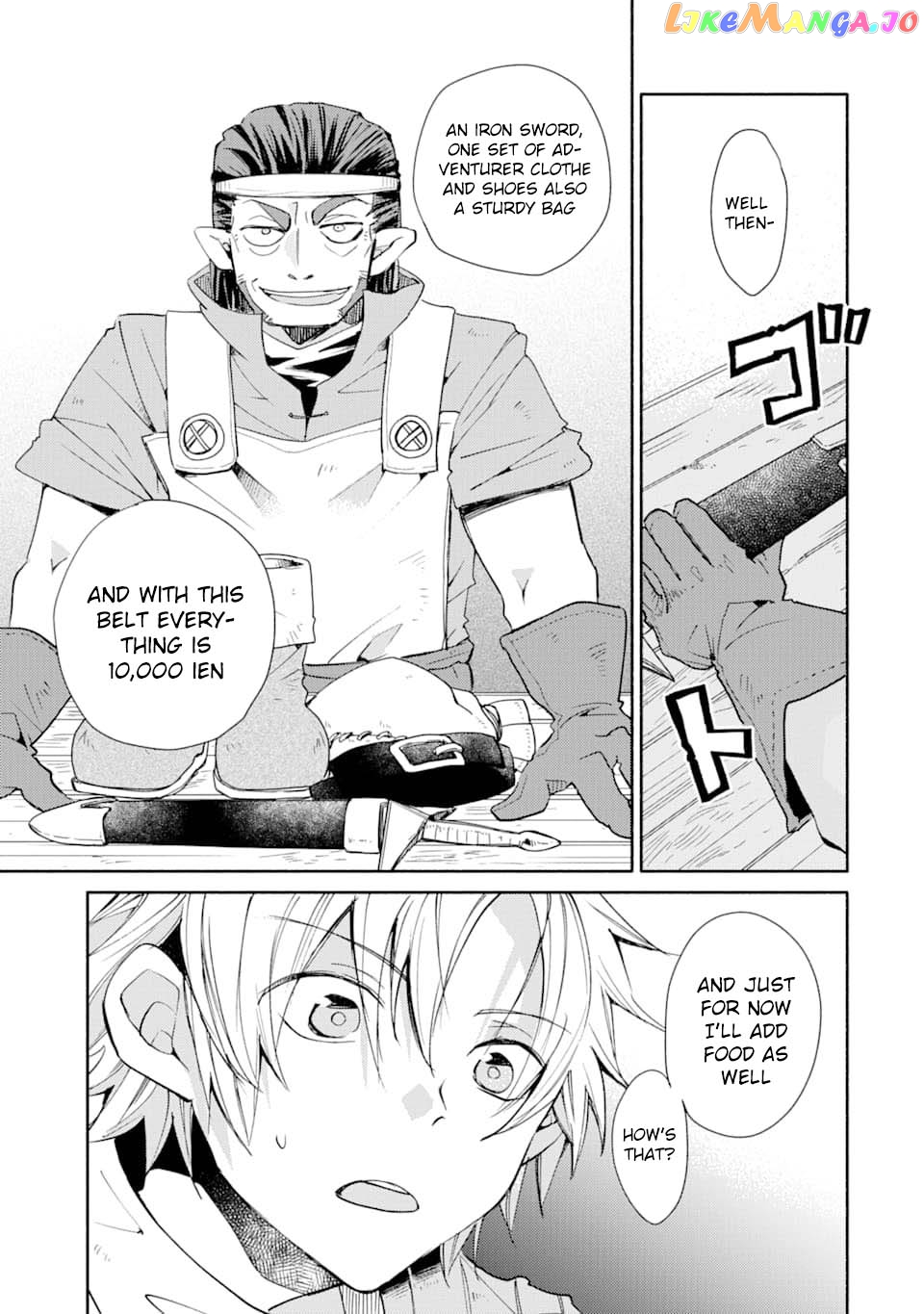 Kinka 1-Mai De Kawaru Boukensha Seikatsu chapter 1 - page 33