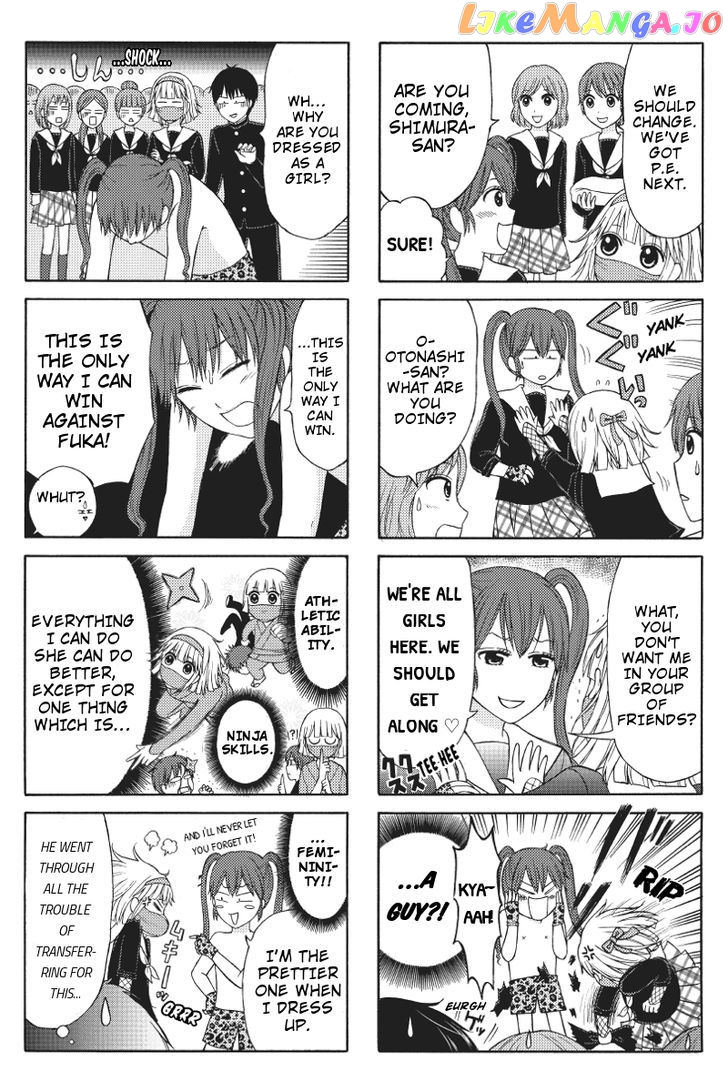 Kunoichi Joshikousei Otonashi-san chapter 8 - page 4