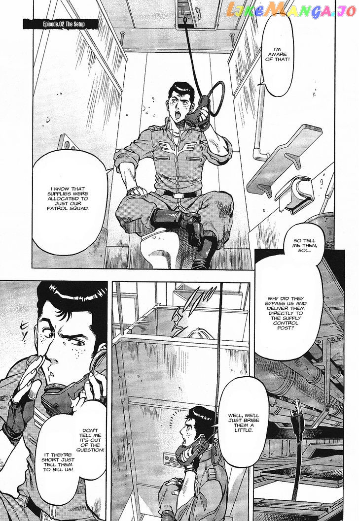 Kidou Senshi Gundam U.C. Hard Graph - Tetsu no Kanba chapter 2 - page 1