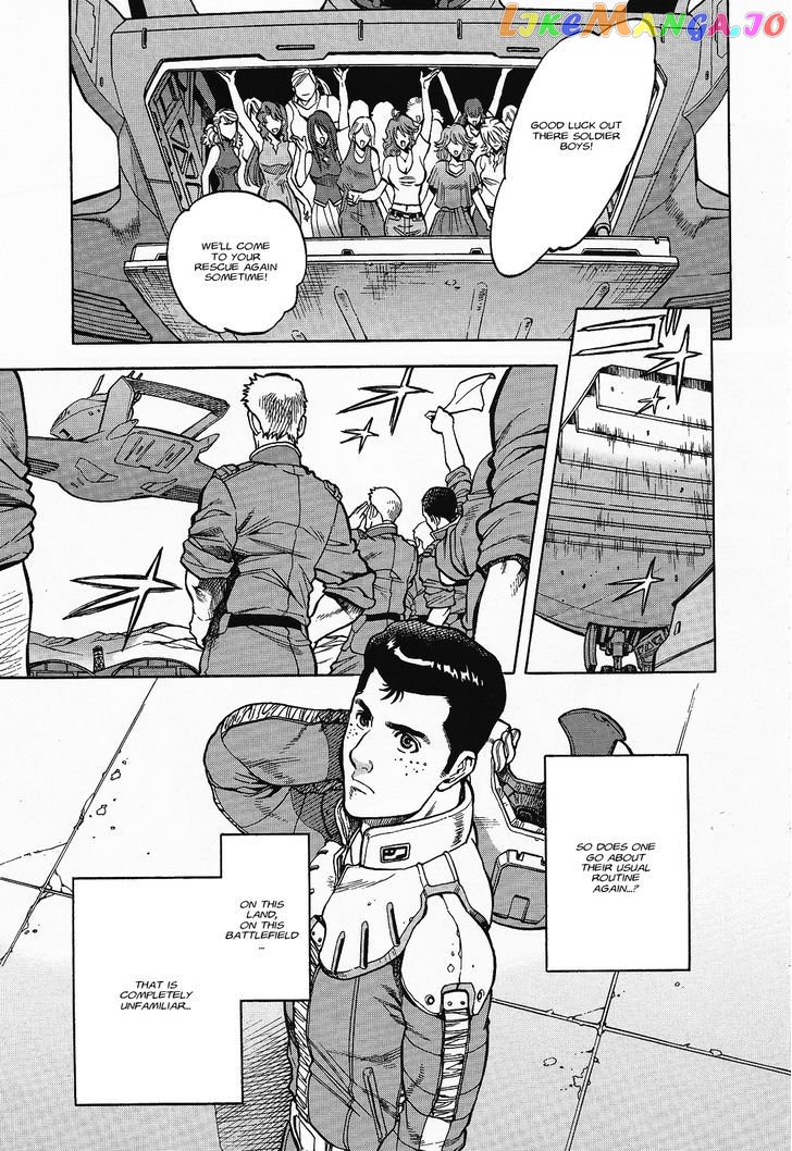 Kidou Senshi Gundam U.C. Hard Graph - Tetsu no Kanba chapter 4 - page 24