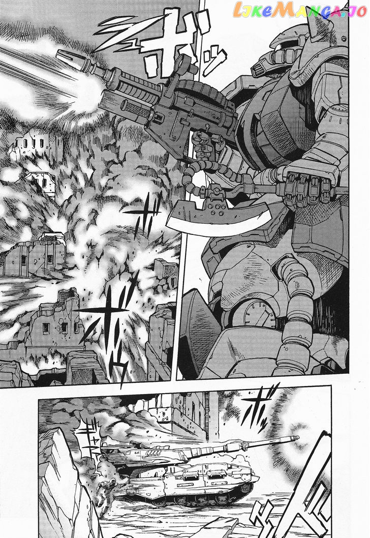 Kidou Senshi Gundam U.C. Hard Graph - Tetsu no Kanba chapter 5 - page 11