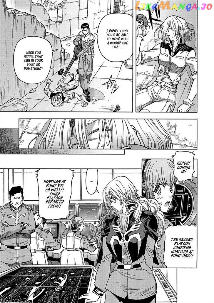 Kidou Senshi Gundam U.C. Hard Graph - Tetsu no Kanba chapter 6 - page 10