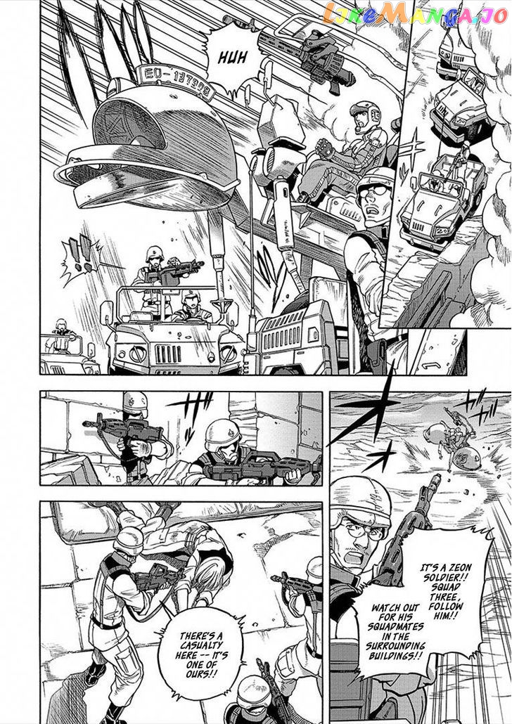 Kidou Senshi Gundam U.C. Hard Graph - Tetsu no Kanba chapter 6 - page 20