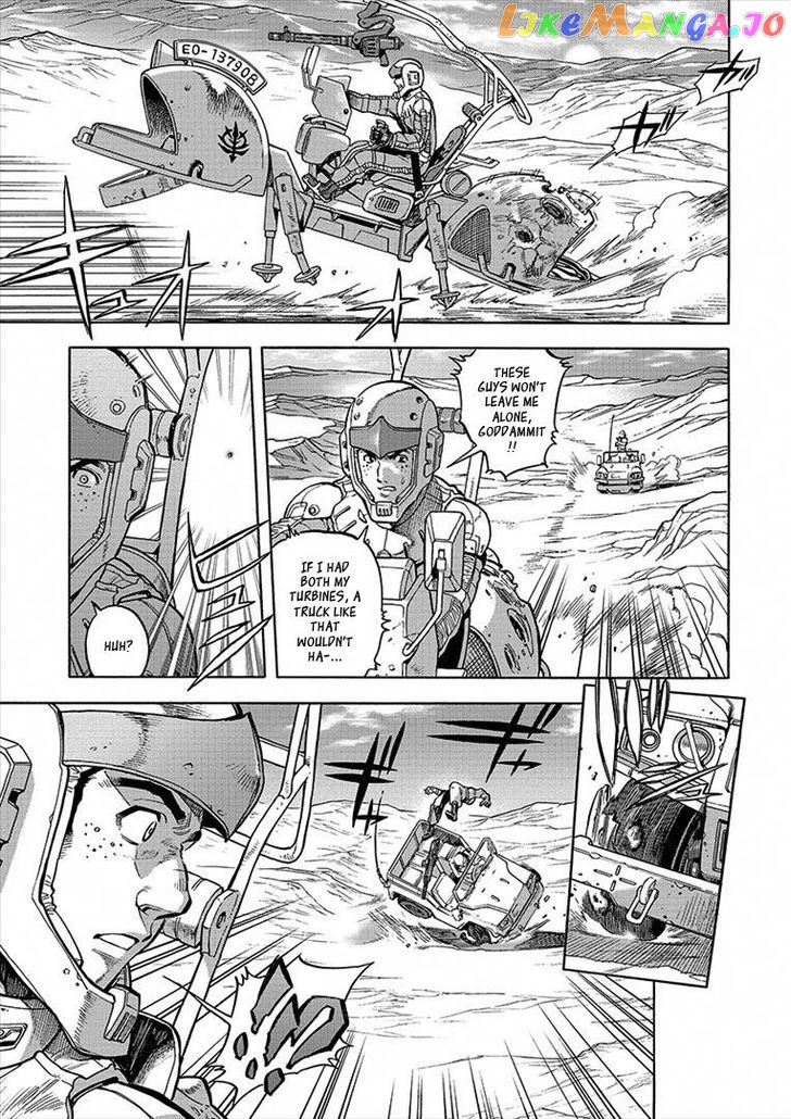 Kidou Senshi Gundam U.C. Hard Graph - Tetsu no Kanba chapter 6 - page 21