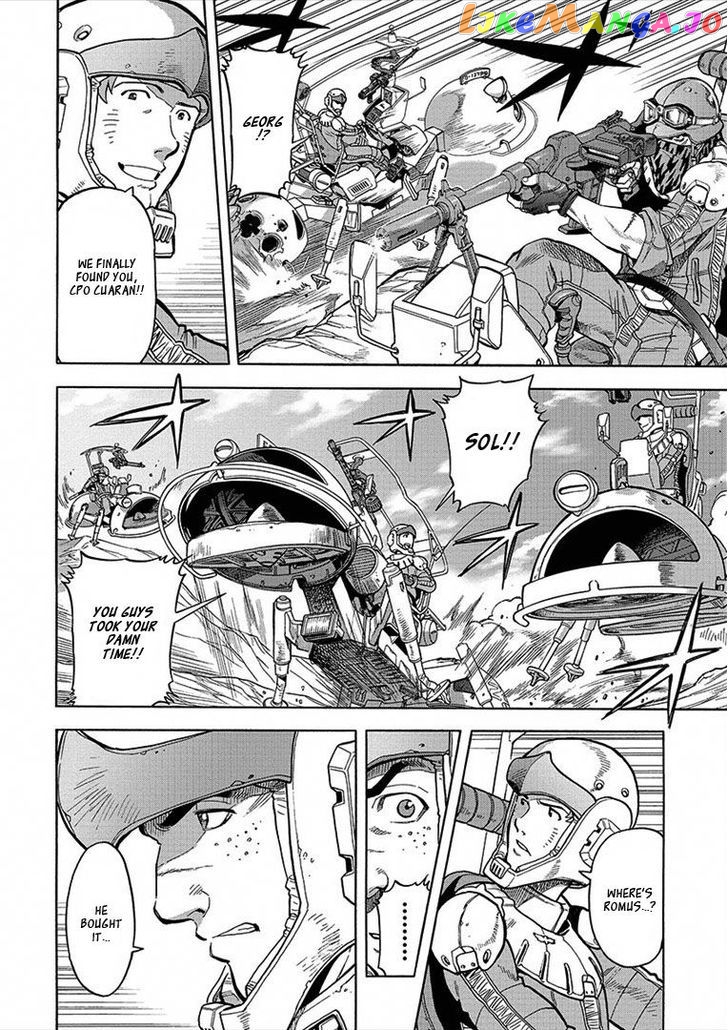 Kidou Senshi Gundam U.C. Hard Graph - Tetsu no Kanba chapter 6 - page 22