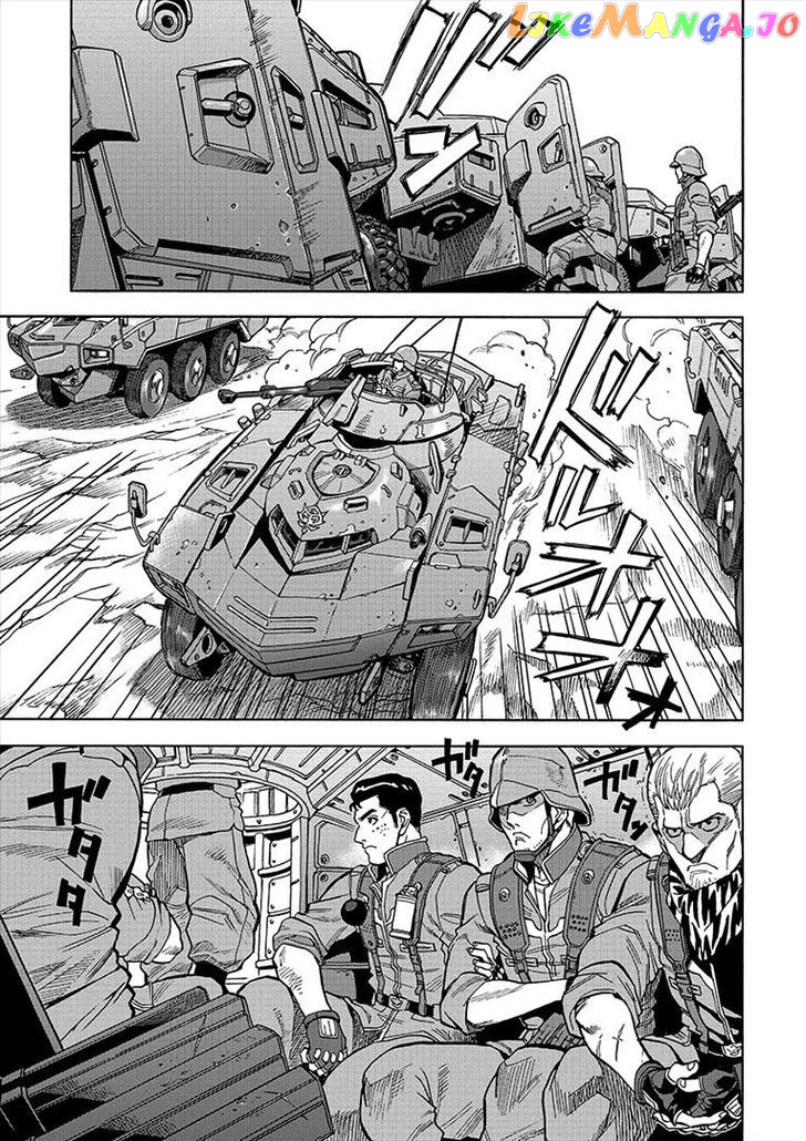 Kidou Senshi Gundam U.C. Hard Graph - Tetsu no Kanba chapter 7 - page 13