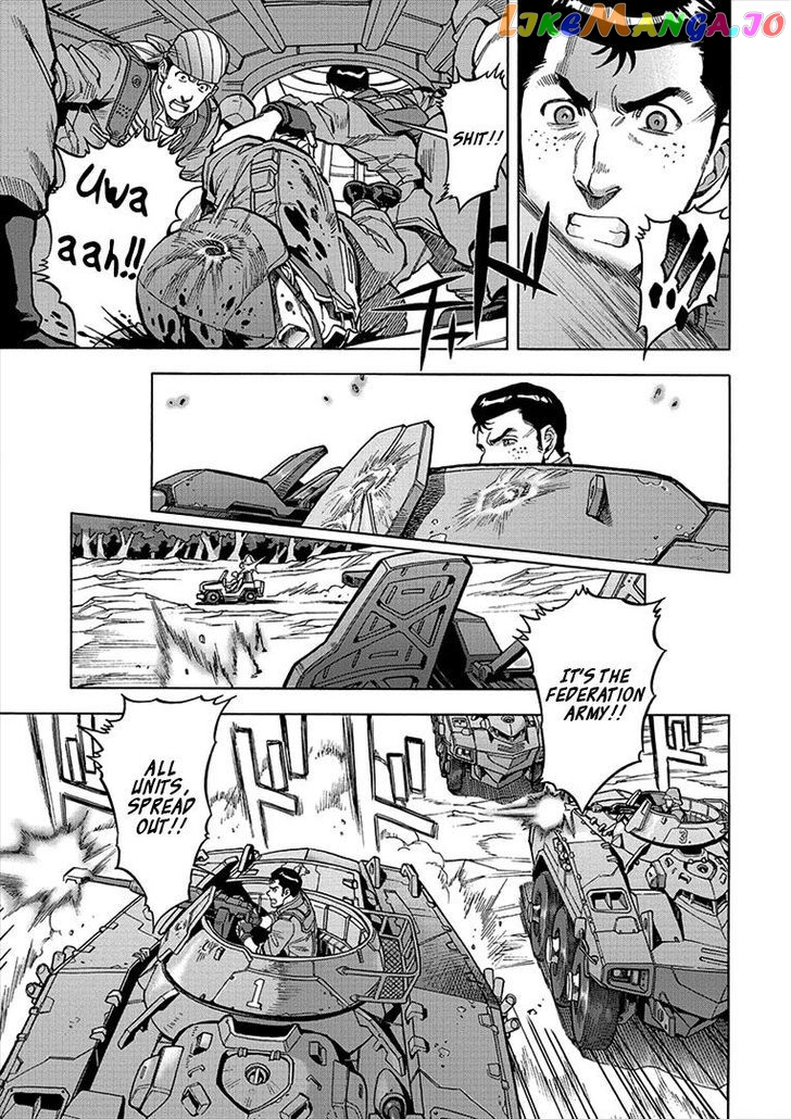 Kidou Senshi Gundam U.C. Hard Graph - Tetsu no Kanba chapter 7 - page 17