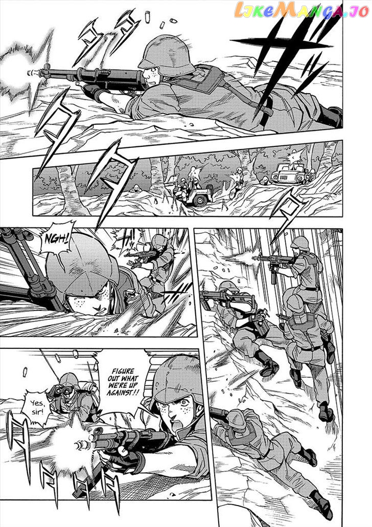 Kidou Senshi Gundam U.C. Hard Graph - Tetsu no Kanba chapter 7 - page 19