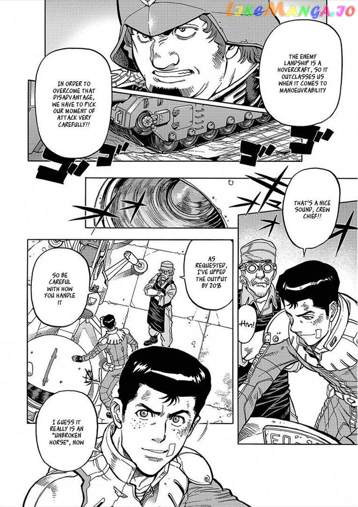 Kidou Senshi Gundam U.C. Hard Graph - Tetsu no Kanba chapter 9 - page 12
