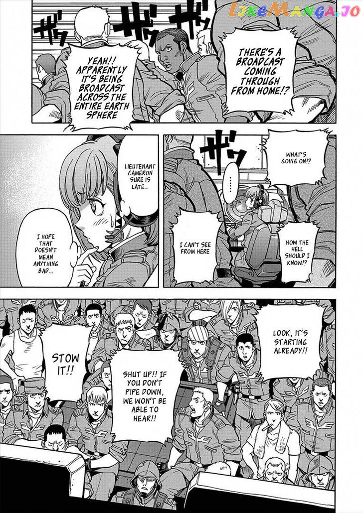Kidou Senshi Gundam U.C. Hard Graph - Tetsu no Kanba chapter 10 - page 22