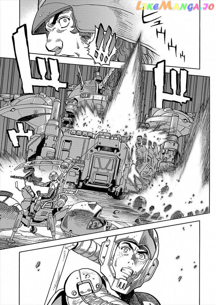 Kidou Senshi Gundam U.C. Hard Graph - Tetsu no Kanba chapter 10 - page 6