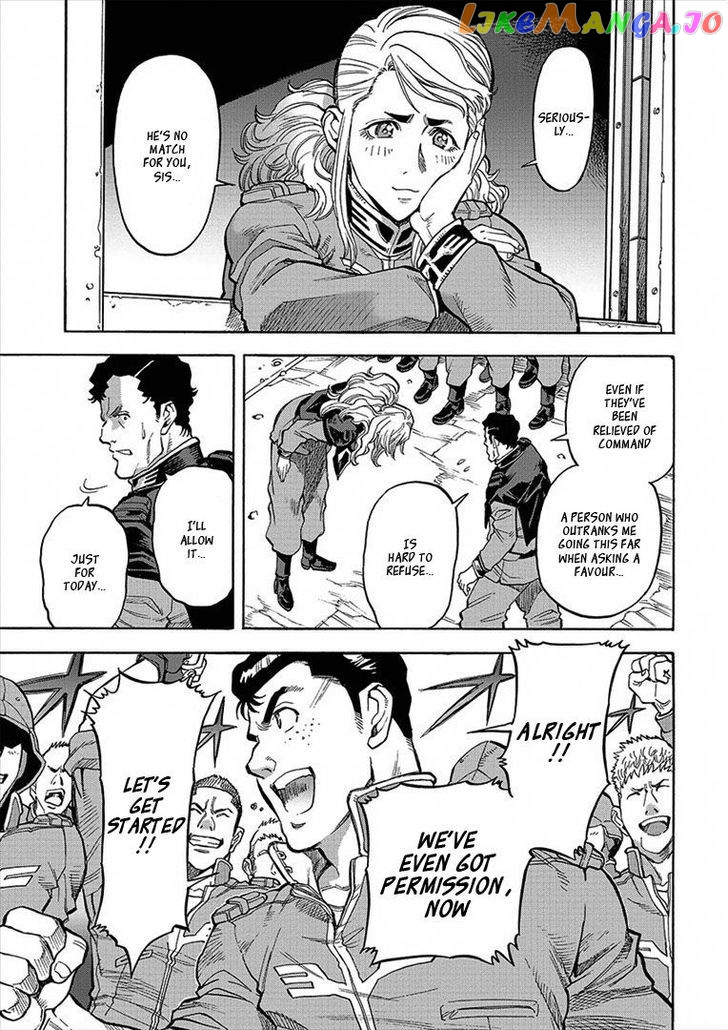 Kidou Senshi Gundam U.C. Hard Graph - Tetsu no Kanba chapter 11 - page 14