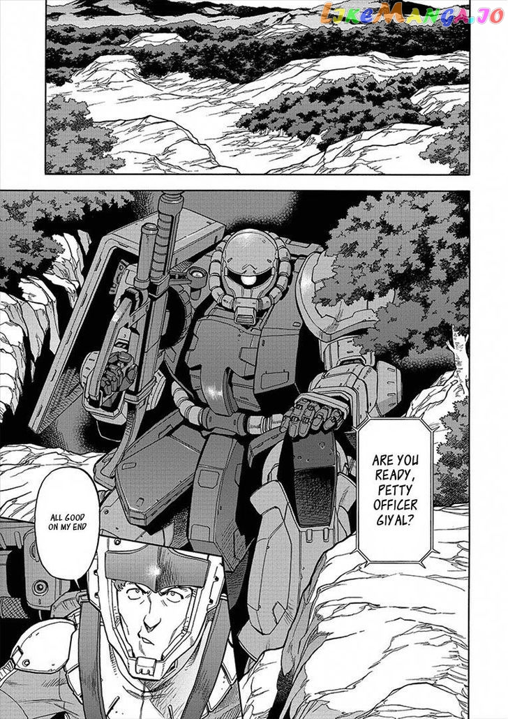 Kidou Senshi Gundam U.C. Hard Graph - Tetsu no Kanba chapter 11 - page 16