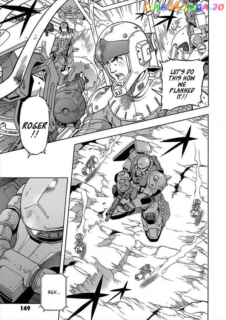 Kidou Senshi Gundam U.C. Hard Graph - Tetsu no Kanba chapter 11 - page 18