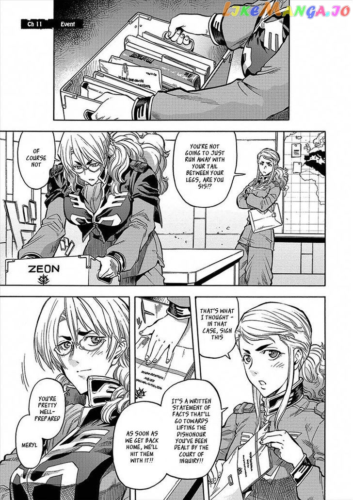 Kidou Senshi Gundam U.C. Hard Graph - Tetsu no Kanba chapter 11 - page 2
