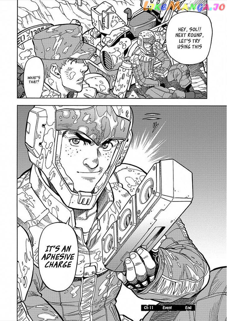 Kidou Senshi Gundam U.C. Hard Graph - Tetsu no Kanba chapter 11 - page 27