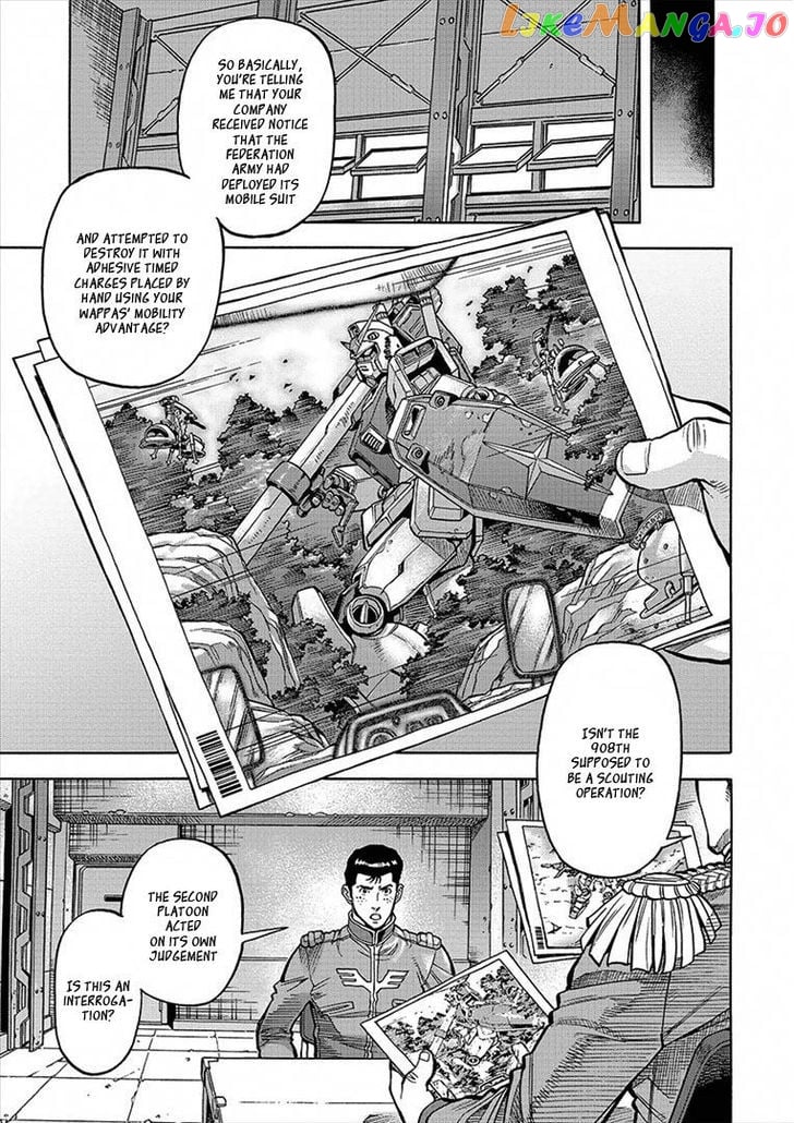 Kidou Senshi Gundam U.C. Hard Graph - Tetsu no Kanba chapter 13 - page 3