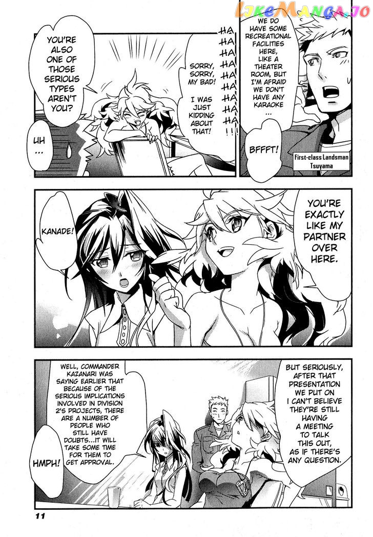 Senki Zesshou Symphogear Chapter 1 - page 11