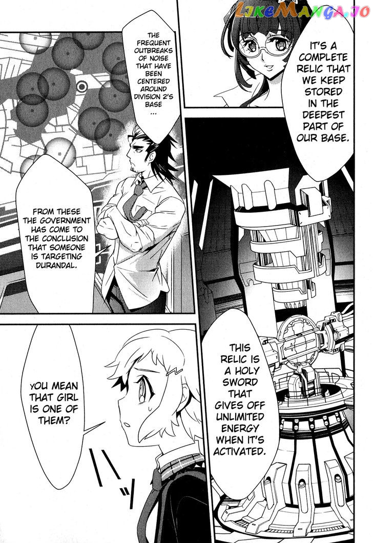 Senki Zesshou Symphogear Chapter 4 - page 7