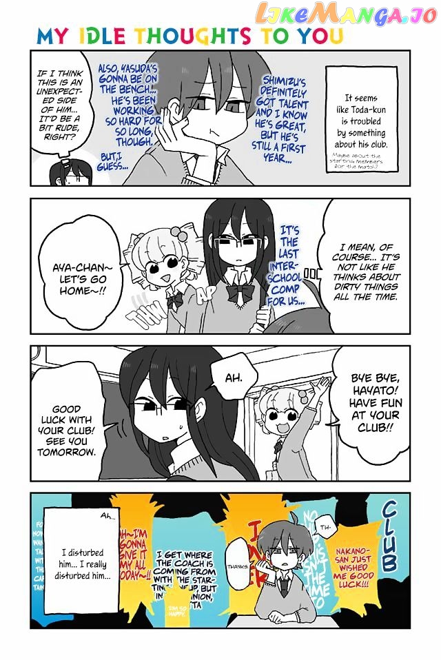 Mousou Telepathy chapter 127 - page 1